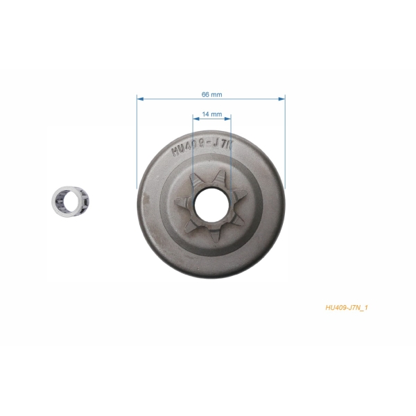Kettenrad .325" 7 Zähne für Kettensägen Husqvarna 42 246 (OEM 503742001)