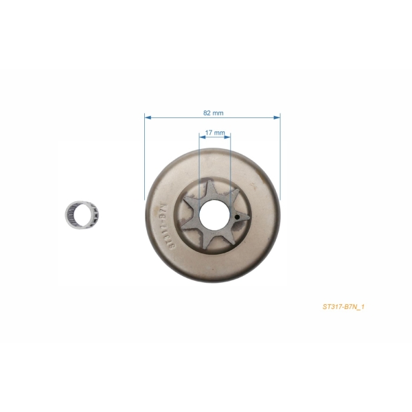 Kettenrad .404" 7 Zähne für Kettensägen Stihl 045AV 045AVE 045AVEQ 056