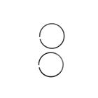 Kolbenringe 40 mm x 1,2 mm (OEM 11230343005)