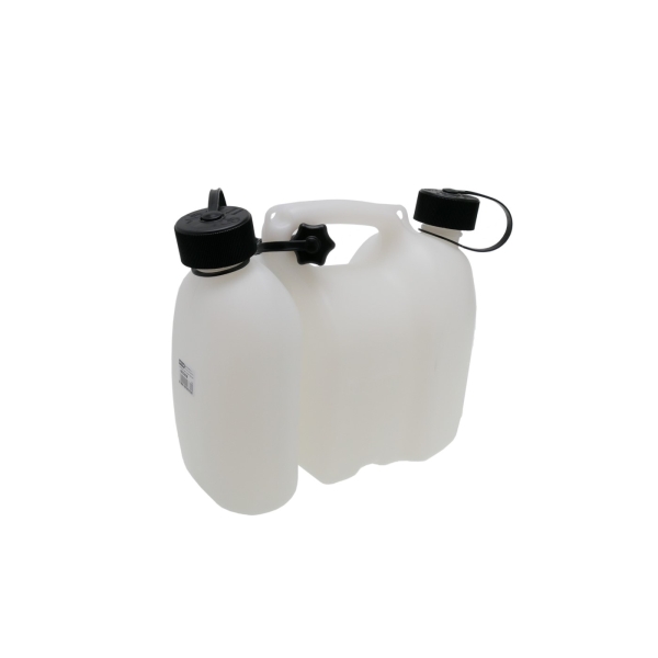 Kombikanister 3,5 l / 1,5 l weiß mit Ausgießer