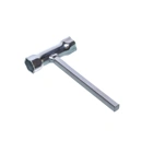 Kombischlüssel für Zündkerzen von Motormähern 22 mm x 19 mm x 125 mm