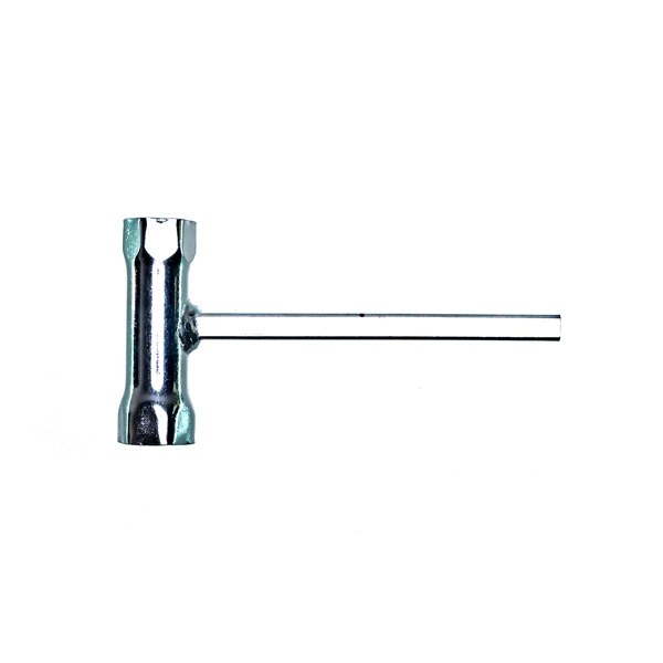 Kombischlüssel für Zündkerzen von Motormähern 22 mm x 19 mm x 125 mm