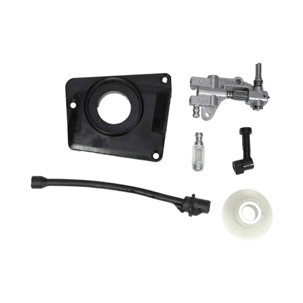 Komplette Ölpumpe für Kettensägen NAC CST45-40 CST61-50 UR-CST52-45OW CedrusT4518 T5018 Grizzly BKS 350/400 CASTORAMA PP45/YD 45 CedrusT4518 T5018 Harder PN4500