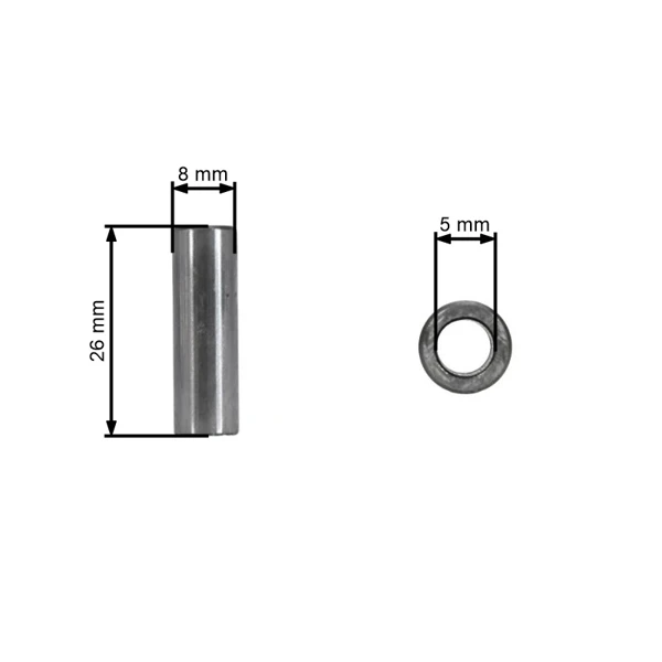 Kompletter kolben 34 mm für chinesische Motorsensen und Motorsensen aus dem Hobbymarkt mit einem Hubraum von 26 ccm