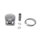 Kompletter kolben 43 mm für Chinasägen und Sägen aus dem Hobbymarkt mit einem Hubraum von 45 ccm