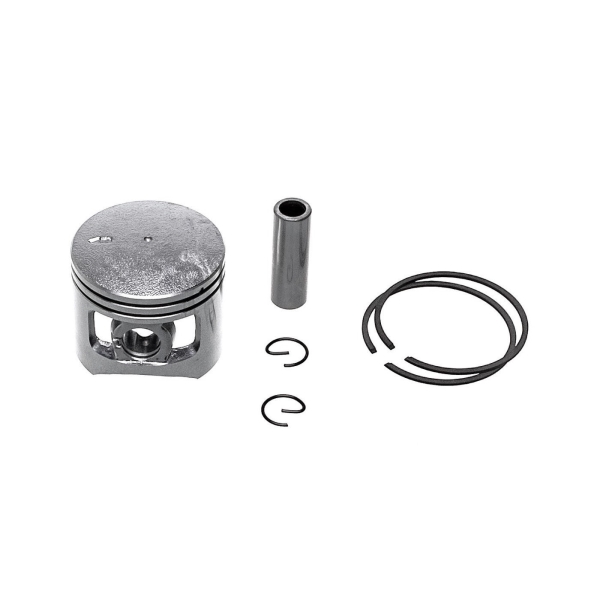 Kompletter kolben 43 mm für Chinasägen und Sägen aus dem Hobbymarkt mit einem Hubraum von 45 ccm