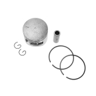 Kompletter Kolben 43 mm für chinesische Kettensägen und Sägen aus Hobbymärkten mit 45 ccm Hubraum