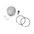 Kompletter Kolben 47,5 mm für chinesische und Hobbymarkt-Kettensägen mit 62 ccm Motorinhalt