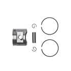 Kompletter Kolben für Freischneider Stihl FR350 FR450 FR480 FR480C FS400 FS450 FS480 SP451 SP481 44 mm (OEM 41280302002)