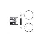 Kompletter Kolben für Freischneider Stihl FS420 FS420L FS500 FS550 FS550L 46 mm (OEM 41160302005)