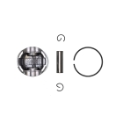 Kompletter Kolben für Husqvarna 343F 343R 345R 345 Jonsered BC2145 FC2145 2141 CS2141 Kettensägen & Freischneider 42mm (OEM 503907371)