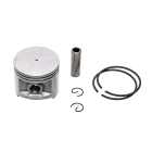 Kompletter Kolben für Husqvarna 362XP 371XP 372XP Jonsered Kettensägen 2063 2071 2163 2171 CS2163 CS2171 50mm (OEM 503691271)