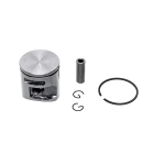 Kompletter Kolben für Husqvarna 445 445E 445E II Jonsered CS2245 CS2245 II McCulloch CS450 Kettensägen 42 mm (OEM 544088403)