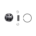 Kompletter Kolben für Husqvarna 445 445E 445E II Jonsered CS2245 CS2245 II McCulloch CS450 Kettensägen 42 mm (OEM 544088403)