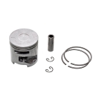Kompletter Kolben für Husqvarna Partner K750 K760 K770 Kettensägen 51mm (OEM 506372401 506372402 506372403)