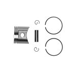 Kompletter Kolben für Kettensägen Husqvarna 385 385 XP 390 XP Jonsered CS2186 CS2188 55 mm (OEM 537420202)