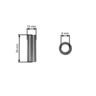 Kompletter Kolben für Kettensägen Husqvarna 445 445E 445 II 450 450E Jonsered CS2245 CS2250 McCulloch CS450 42 mm (OEM 544088403)