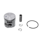 Kompletter Kolben für Kettensägen Husqvarna 455 455E 455 Rancher Jonsered CS2255 47 mm (OEM 537293004)