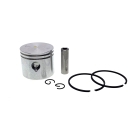 Kompletter Kolben für Kettensägen Partner 351 370 390 420 Jonsered CS2137 CS2138 Poulan 2250 2450 2550 McCulloch M4218 41,1 mm (OEM 530071408)