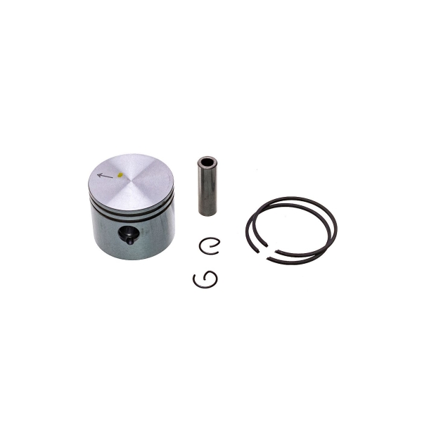 Kompletter Kolben für Kettensägen Partner 351 370 390 420 Jonsered CS2137 CS2138 Poulan 2250 2450 2550 McCulloch M4218 41,1 mm (OEM 530071408)