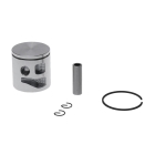 Kompletter Kolben für Kettensägen Partner P738 P740 P742 P840 Jonsered CS2138C McCulloch CS42S MAC738 MAC740 MAC842 Poulan S1970 41 mm (OEM 530071883)