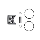 Kompletter Kolben für Kettensägen Sachs Dolmar 133 133 Super 52 mm (OEM 133132003)