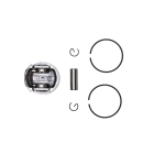 Kompletter Kolben für Kettensägen Stihl 025 MS250 42,5 mm (OEM 11230302016)