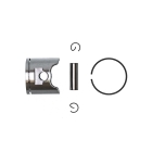 Kompletter Kolben für Kettensägen und Freischneider Husqvarna 343F 343R 345R 345 Jonsered BC2145 FC2145 2141 CS2141 42 mm (OEM 503907371)