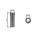 Kompletter Kolben für Partner 742 842 840 Jonsered CS2138S McCulloch CS42S Mac 738 740 742 842 Poulan P4018AV S1970 41mm (OEM 530071883)