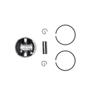 Kompletter Kolben für Stihl FS38 FS45 FS45C FS45L FS46 FS46C FS55 HL45 SH55 SH85 FC55 HS45 BG45 34 mm Freischneider (OEM 41400302000)