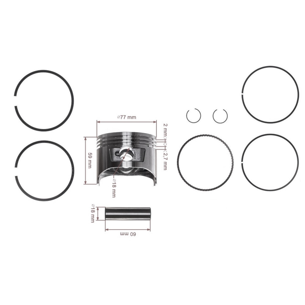 Kompletter Kolben Honda GX270