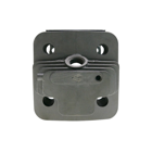 Kompletter Kolben und Zylinder für chinesische Motorsensen 52 ccm 44 mm Bizon Harder NAC Steel Victus