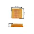 Kompletter Luftfilter für Stihl FS235 FR235 Freischneider (OEM 41511402801 41801410300)