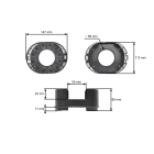 Kompletter Luftfilter mit Deckel für Honda GX240 GX270 Motoren