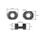 Kompletter Luftfilter mit Deckel für Honda GX240 GX270 Motoren