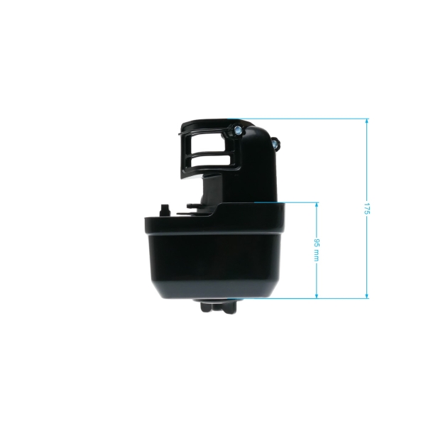 Kompletter Luftfilter mit Deckel für Zongshen GB200 Motoren (OEM 100004690)