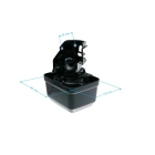 Kompletter Luftfilter mit Deckel für Zongshen GB200 Motoren (OEM 100004690)