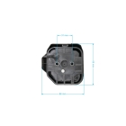 Kompletter Luftfilter mit Filterdeckel für chinesische Motorsensen und Hobby Motorsensen mit 26 ccm Hubraum