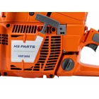 Kompletter Profi-Motor für Kettensägen HSP395 Hubraum 93,6 ccm Leistung 4,6 kW (6,3 PS)