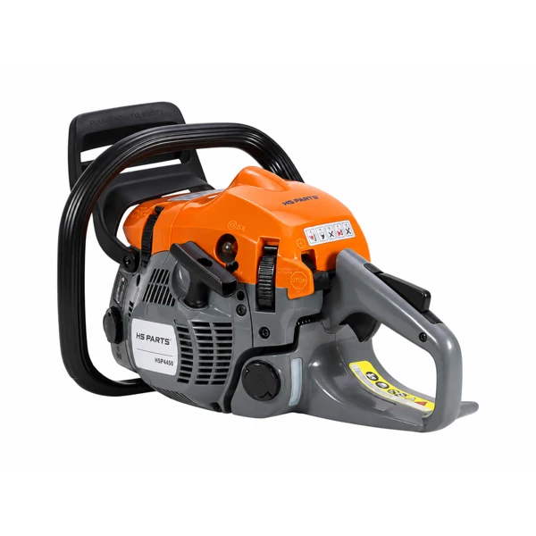Kompletter semiprofessioneller für Kettensägen HSP4450 Hubraum 50,2 cm³ Leistung 2,4 kW (3,3 PS)