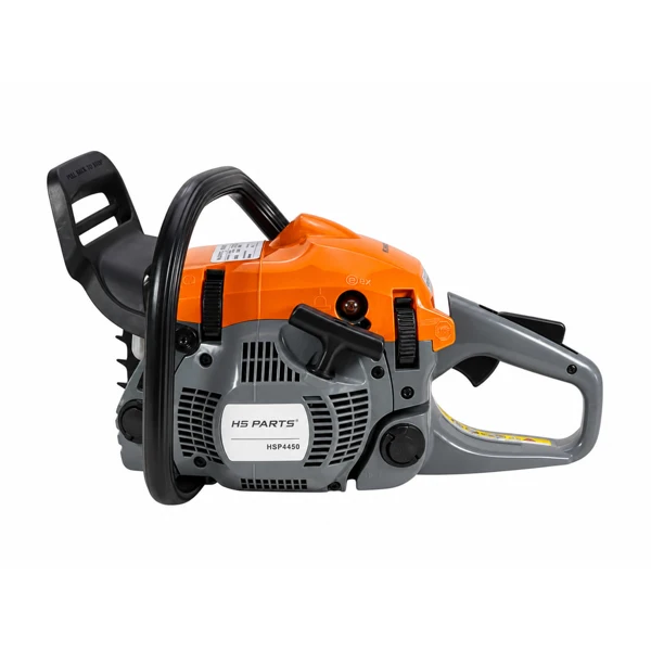 Kompletter semiprofessioneller für Kettensägen HSP4450 Hubraum 50,2 cm³ Leistung 2,4 kW (3,3 PS)