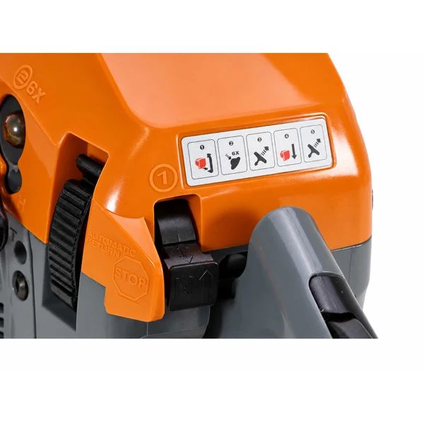 Kompletter semiprofessioneller für Kettensägen HSP4450 Hubraum 50,2 cm³ Leistung 2,4 kW (3,3 PS)