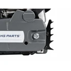 Kompletter semiprofessioneller für Kettensägen HSP4450 Hubraum 50,2 cm³ Leistung 2,4 kW (3,3 PS)