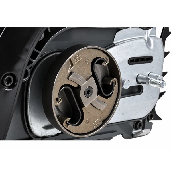 Kompletter semiprofessioneller für Kettensägen HSP4450 Hubraum 50,2 cm³ Leistung 2,4 kW (3,3 PS)
