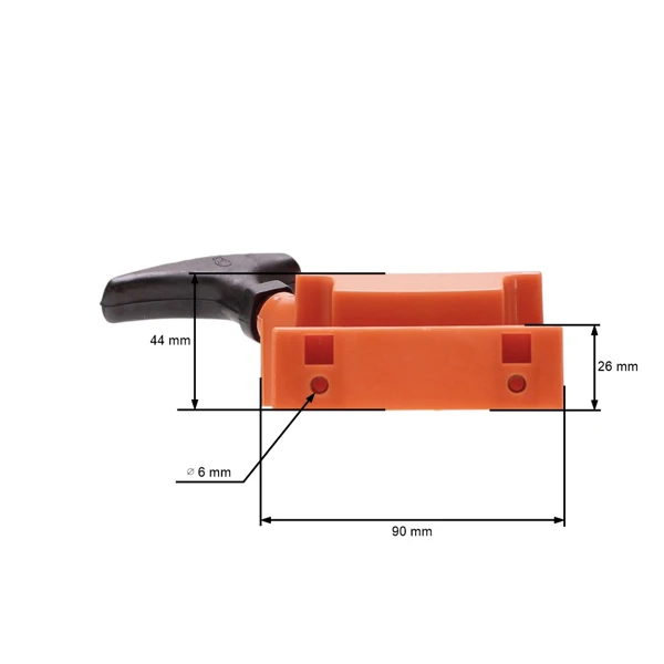 Kompletter Starter für chinesische Motorsensen NAC TT-BC520-2 BP427-17KA-T und Hobbymarkt-Motorsensen