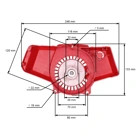 Kompletter Starter für Harder Nac WLBC580E chinesische Motorsensen und Hobbymarkt Motorsensen