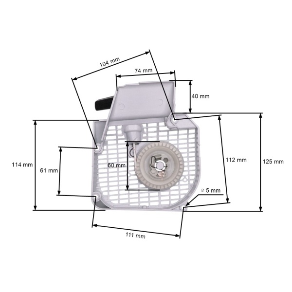 Kompletter Starter für Kettensägen Stihl 021 023 025 MS210 MS230 MS250 (OEM 11230802104)