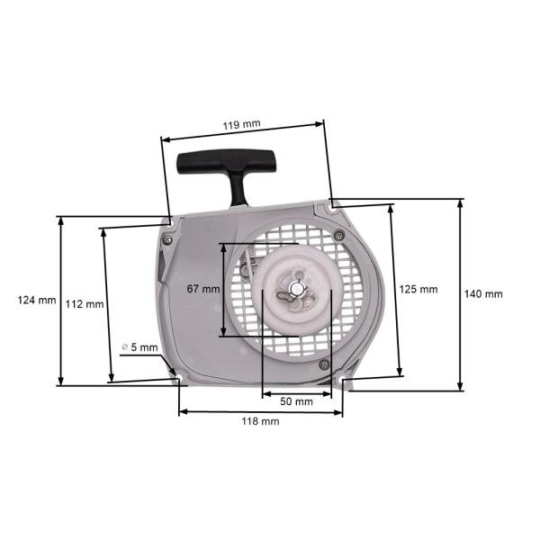 Kompletter Starter für Stihl 028 028AV Kettensägen (OEM 11180801805)