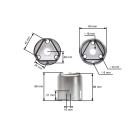 Kompletter Starter mit Zähler für Honda GX240 GX270 Motoren Leistung 8,0 PS - 9,0 PS (OEM 28400ZE2W01ZA 28400ZE2W01ZN 28400-ZE2-W01ZN)