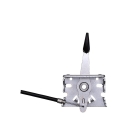 Kompletter Universal-Gaszug mit Stahlsteuerung für Gartenrasenmäher und Traktoren der Größe 1600 mm x 1550 mm